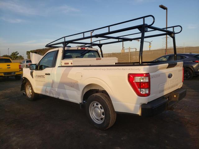 1FTMF1CB4NKD25264 - 2022 FORD F150 WHITE photo 2