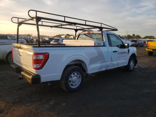 1FTMF1CB4NKD25264 - 2022 FORD F150 WHITE photo 3