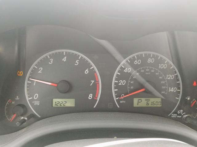 JTDBL40E49J033125 - 2009 TOYOTA COROLLA BASE  photo 8