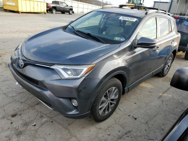 JTMRJREV8JD167925 - 2018 TOYOTA RAV4 HV LE GRAY photo 1