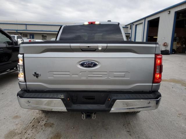 1FTFW1E53NKE87225 - 2022 FORD F150 SUPER SILVER photo 6