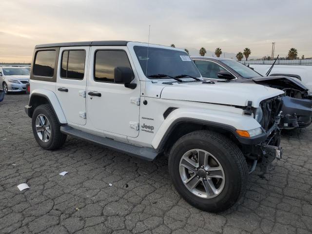 1C4HJXEN7LW212988 - 2020 JEEP WRANGLER U SAHARA WHITE photo 4