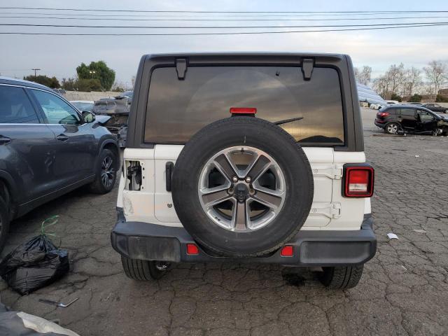 1C4HJXEN7LW212988 - 2020 JEEP WRANGLER U SAHARA WHITE photo 6