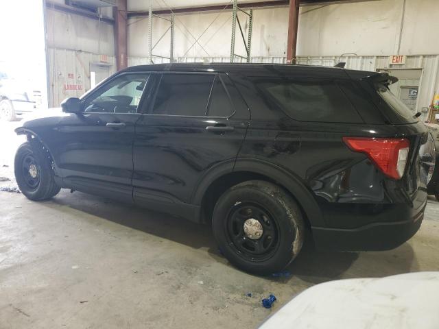 1FM5K8AB4MGB99027 - 2021 FORD EXPLORER POLICE INTERCEPTOR BLACK photo 2
