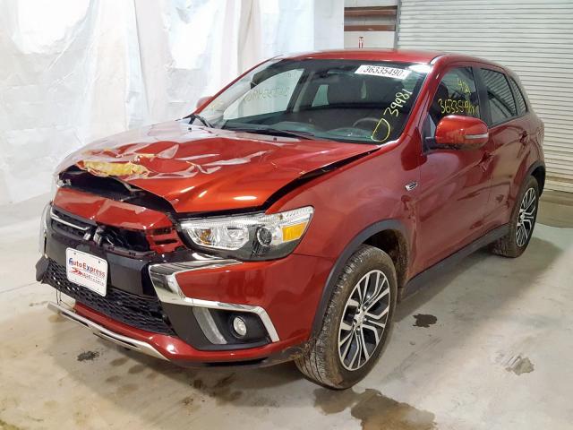 JA4AR3AU7KU002847 - 2019 MITSUBISHI OUTLANDER SPORT ES  photo 2