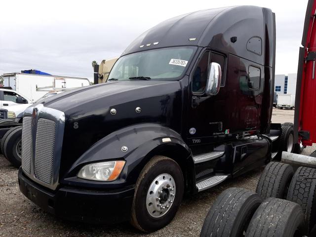 1XKFDP9X8BJ296099 - 2011 KENWORTH CONSTRUCTI T700 BLACK photo 2