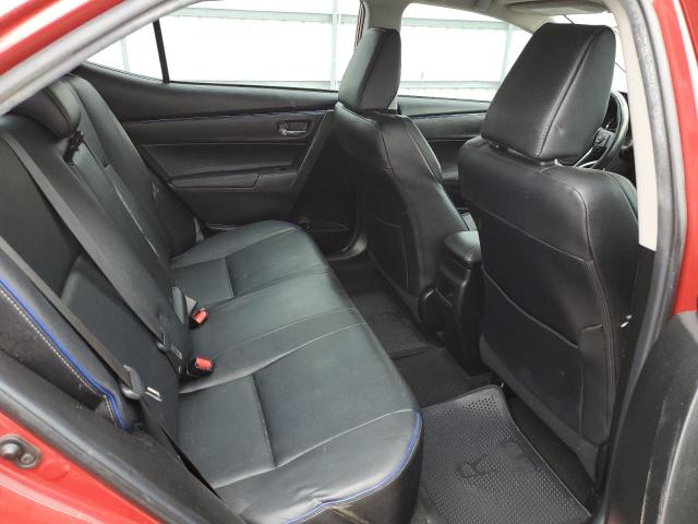 5YFBURHE8KP876423 - 2019 TOYOTA COROLLA L RED photo 10