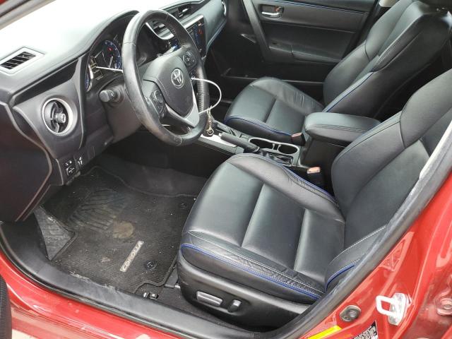 5YFBURHE8KP876423 - 2019 TOYOTA COROLLA L RED photo 7