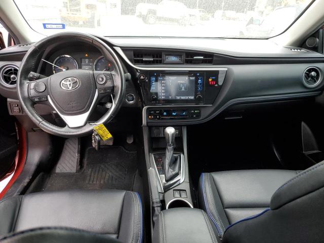 5YFBURHE8KP876423 - 2019 TOYOTA COROLLA L RED photo 8