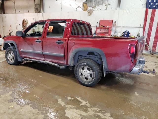 1GCDT136368170359 - 2006 CHEVROLET COLORADO RED photo 2