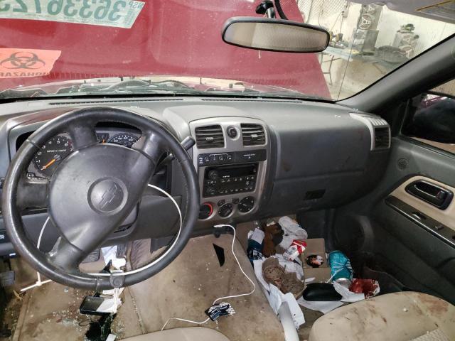 1GCDT136368170359 - 2006 CHEVROLET COLORADO RED photo 8