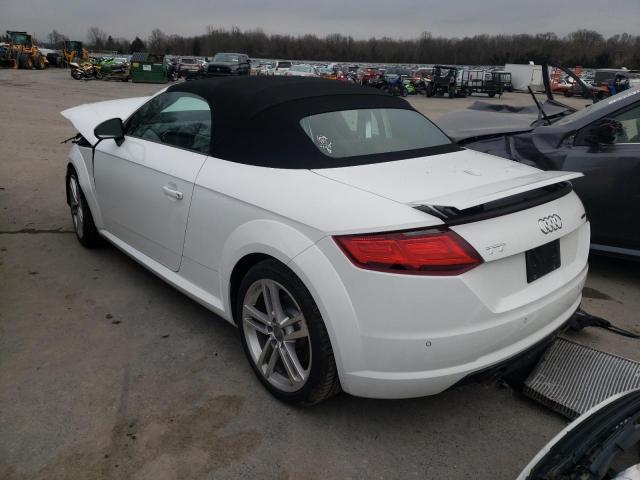 TRUT5CFV6J1013923 - 2018 AUDI TT WHITE photo 3