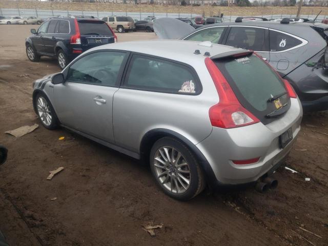 YV1672MK9B2198107 - 2011 VOLVO C30 T5 SILVER photo 2