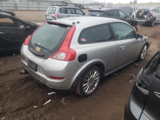 YV1672MK9B2198107 - 2011 VOLVO C30 T5 SILVER photo 3