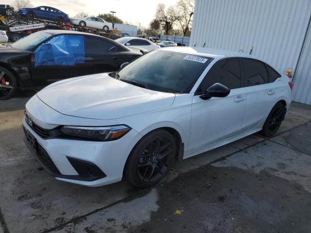 2HGFE2F5XNH554029 - 2022 HONDA CIVIC SPORT Blanco foto 1