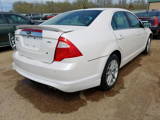 3FAHP0JA5CR363958 - 2012 FORD FUSION SEL  photo 4