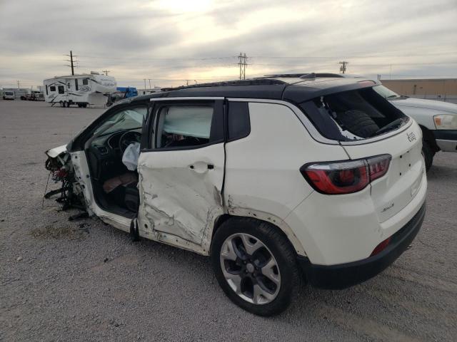 3C4NJDCB9JT348889 - 2018 JEEP COMPASS LIMITED CREAM photo 2