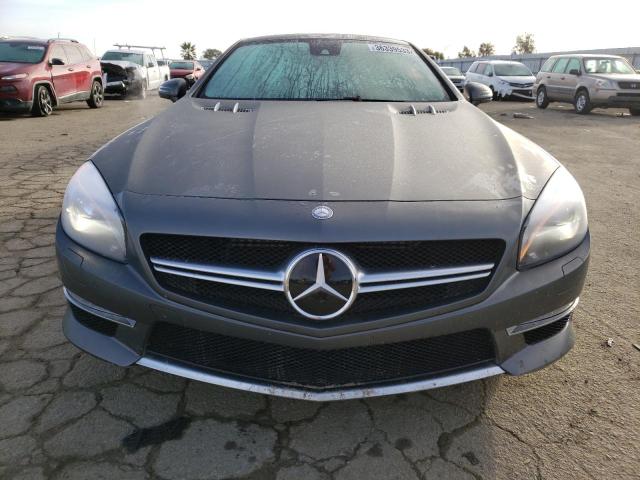 WDDJK7EA6DF017211 - 2013 MERCEDES-BENZ SL 63 AMG GRAY photo 5