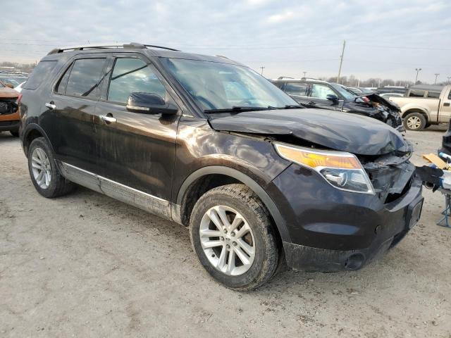 1FM5K7D81DGA49631 - 2013 FORD EXPLORER XLT BLACK photo 4