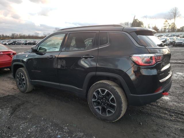 3C4NJDDB6KT592886 - 2019 JEEP COMPASS TRAILHAWK BLACK photo 2