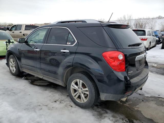 2GNFLGE3XD6385147 - 2013 CHEVROLET EQUINOX LTZ BLACK photo 2