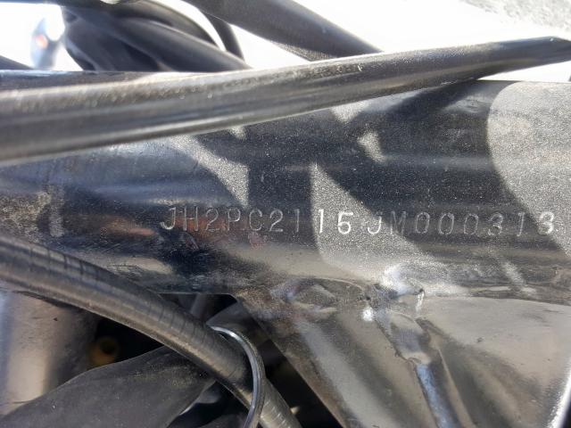 JH2PC2115JM000313 - 1988 HONDA VT600 C  photo 10