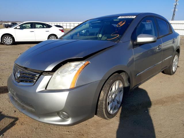 3N1AB6AP2BL729025 - 2011 NISSAN SENTRA GRAY photo 2