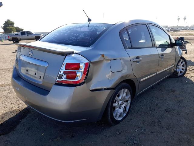 3N1AB6AP2BL729025 - 2011 NISSAN SENTRA GRAY photo 4