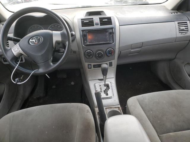 2T1BU4EEXDC090343 - 2013 TOYOTA COROLLA BASE SILVER photo 8