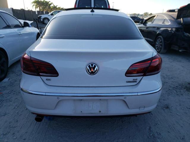 WVWGU7AN1EE534088 - 2014 VOLKSWAGEN CC VR6 4MOTION WHITE photo 6