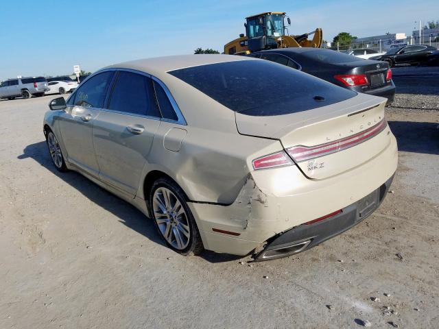 3LN6L2LU2FR629081 - 2015 LINCOLN MKZ HYBRID  photo 3