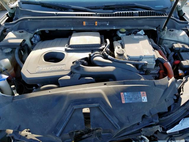 3LN6L2LU2FR629081 - 2015 LINCOLN MKZ HYBRID  photo 7