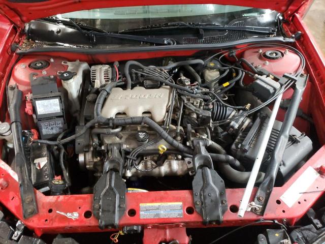 2G1WF52E749321116 - 2004 CHEVROLET IMPALA RED photo 11