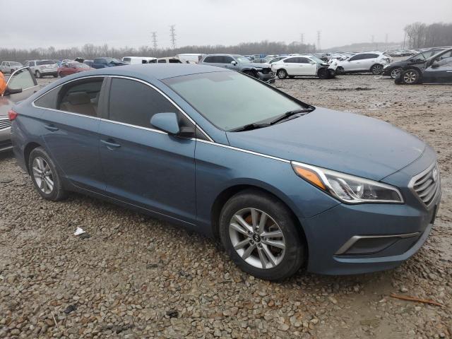 5NPE24AF4GH327430 - 2016 HYUNDAI SONATA SPO SE BLUE photo 4