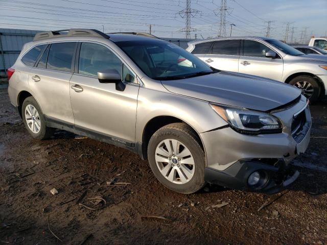 4S4BSACC4H3402429 - 2017 SUBARU OUTBACK 2.5I PREMIUM SILVER photo 4