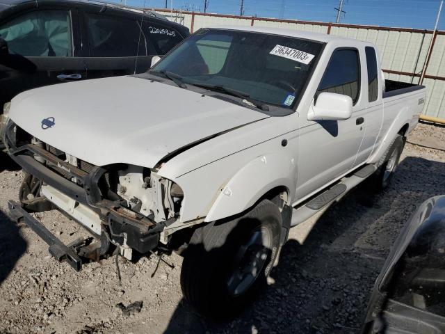 1N6ED26T81C351811 - 2001 NISSAN FRONTIER KING CAB XE WHITE photo 1