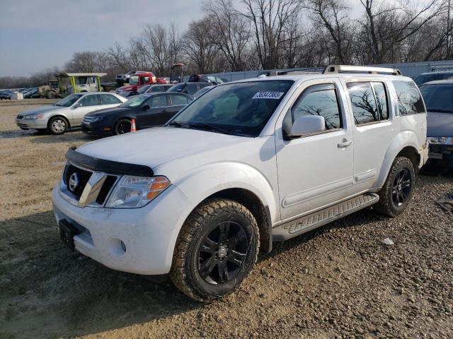 5N1AR1NB5AC605251 - 2010 NISSAN PATHFINDER S WHITE photo 1