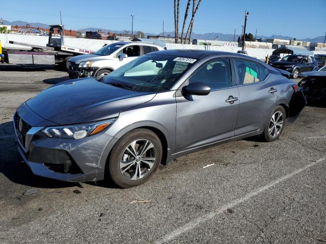 3N1AB8CV9NY213856 - 2022 NISSAN SENTRA SV SILVER photo 1