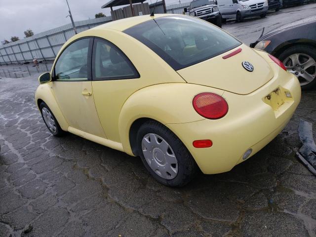 3VWBT21C51M403519 - 2001 VOLKSWAGEN BEETLE GL YELLOW photo 2