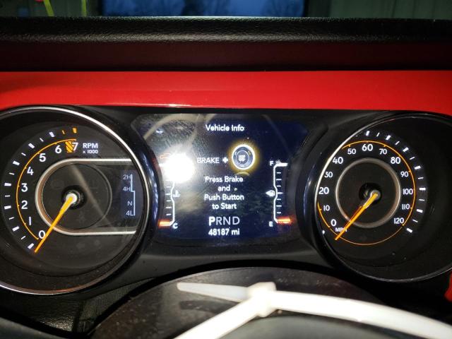 1C4HJXDGXJW298359 - 2018 JEEP WRANGLER U SPORT შავი ფოტო 9