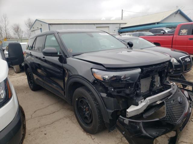1FM5K8AB3LGC83371 - 2020 FORD EXPLORER POLICE INTERCEPTOR BLACK photo 4