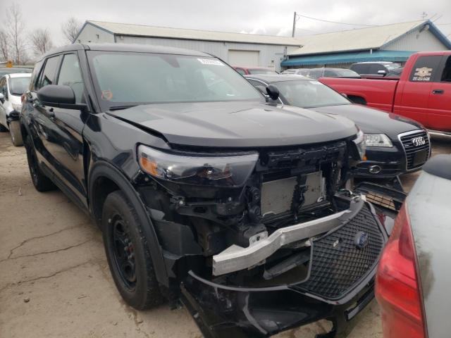1FM5K8AB3LGC83371 - 2020 FORD EXPLORER POLICE INTERCEPTOR BLACK photo 5