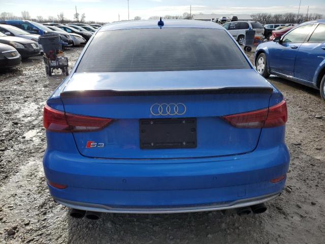 WAUB1GFF9J1041844 - 2018 AUDI S3 PREMIUM PLUS BLUE photo 6