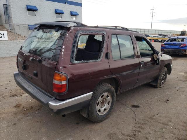 JN8AR05YXWW247335 - 1998 NISSAN PATHFINDER LE 勃艮第红 照片 3