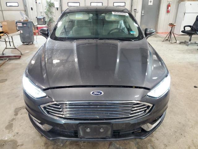 3FA6P0D96JR168604 - 2018 FORD FUSION TITANIUM/PLATINUM GRAY photo 5