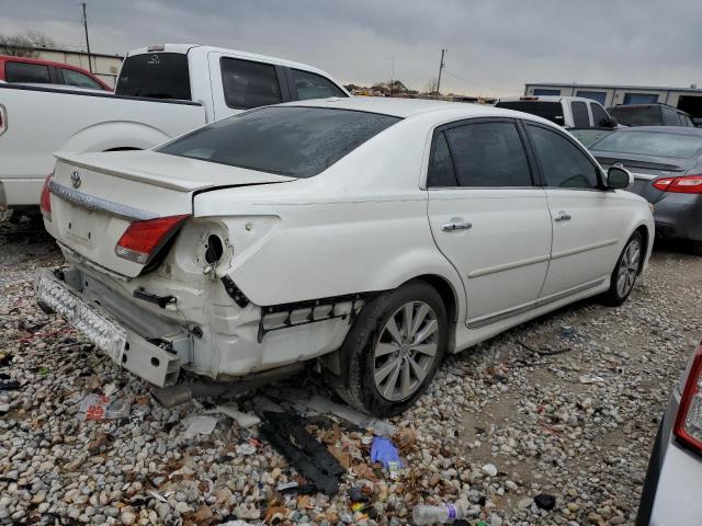 4T1BK3DB7BU428817 - 2011 TOYOTA AVALON BASE WHITE photo 3