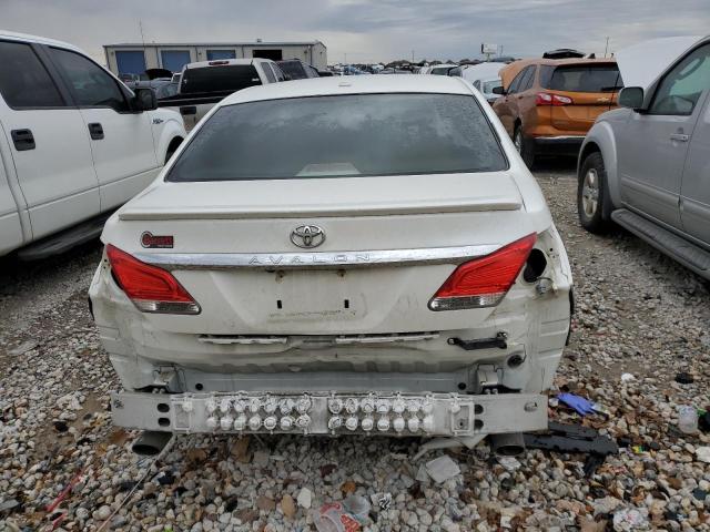 4T1BK3DB7BU428817 - 2011 TOYOTA AVALON BASE WHITE photo 6