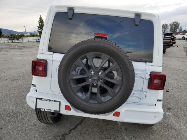 1C4HJXEG4PW520840 - 2023 JEEP WRANGLER SAHARA WHITE photo 6