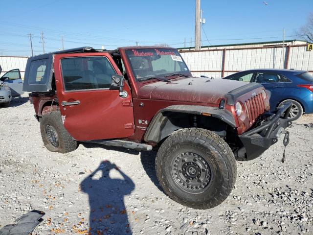 1J4GA391X8L560024 - 2008 JEEP WRANGLER U X RED photo 4