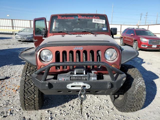 1J4GA391X8L560024 - 2008 JEEP WRANGLER U X RED photo 5